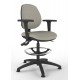 Contract Medium Back Draughtsman Chair